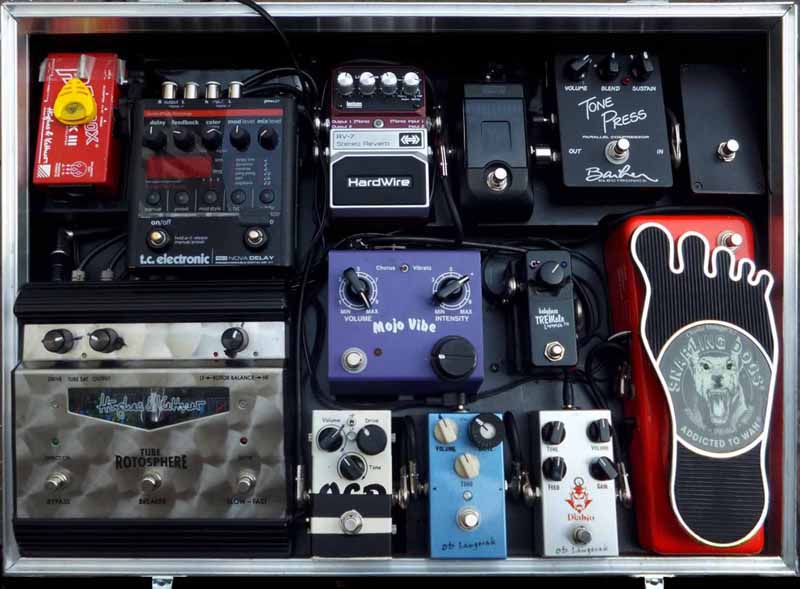 Pedalboard Peter Langerak
